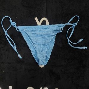 Isabella Rose Blue Ruched Bikini‎ Bottom